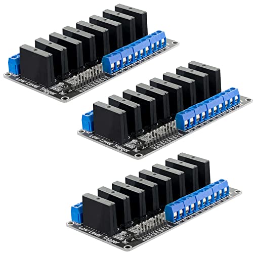 AZDelivery 3 x 8 Kanal Relais Modul 5V DC Solid State Relais Low Level Trigger Power Switch Relais Board kompatibel mit Arduino und Raspberry Pi inklusive eBook AZDelivery 3 x 8 Kanal Relais Modul 5V DC Solid State Relais Low Level Trigger Power Switch Relais Board kompatibel mit Arduino und Raspberry Pi inklusive eBook von AZDelivery