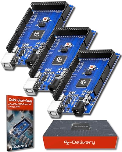 AZDelivery 3 x AZ-MEGA2560-Board Board mit AZ-MEGA2560-Board inklusive E-Book! von AZDelivery