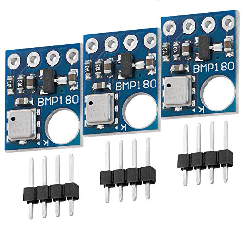 AZDelivery 3 x GY-68 BMP180 Barometrischer Luftdruck und Temperatur Sensor kompatibel mit Arduino und Raspberry Pi inklusive E-Book! von AZDelivery
