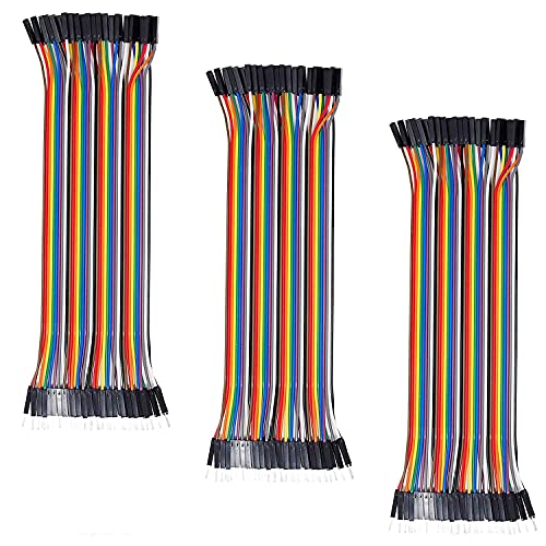 AZDelivery 3 x Jumper Wire Kabel 40 STK. je 20 cm F2M Female to Male kompatibel mit Arduino und Raspberry Pi Breadboard AZDelivery 3 x Jumper Wire Kabel 40 STK. je 20 cm F2M Female to Male kompatibel mit Arduino und Raspberry Pi Breadboard von AZDelivery