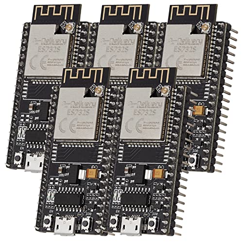 AZDelivery 3 x NodeMCU ESP32 S Kit Bluetooth Audio BLE MCU-Module Development Wifi Board mit 2,4-GHz-WLAN Dual-Core-CPU-Prozessor integrierter 2-in-1-Mikrocontroller inklusive E-Book AZDelivery 3 x NodeMCU ESP32 S Kit Bluetooth Audio BLE MCU-Module Development Wifi Board mit 2,4-GHz-WLAN Dual-Core-CPU-Prozessor integrierter 2-in-1-Mikrocontroller inklusive E-Book von AZDelivery