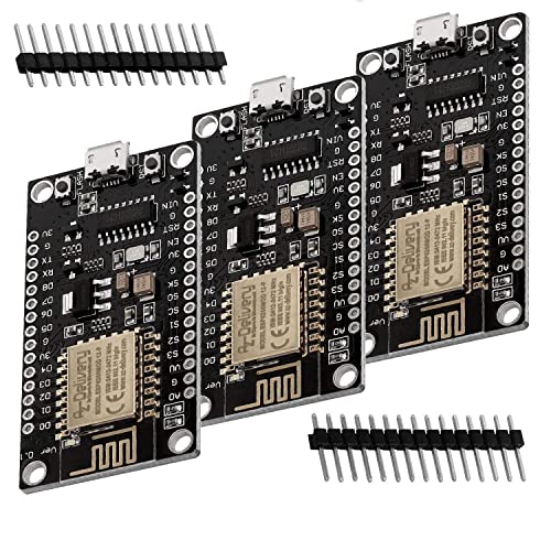 AZDelivery 3 x NodeMCU Lolin V3 Module ESP8266 ESP-12F WiFi Development Board unverlötet kompatibel mit Arduino inklusive E-Book! AZDelivery 3 x NodeMCU Lolin V3 Module ESP8266 ESP-12F WiFi Development Board unverlötet kompatibel mit Arduino inklusive E-Book! von AZDelivery