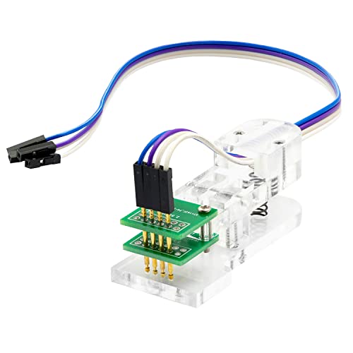 AZDelivery 4 Pin Programmer I2C Modul Test Werkzeug PCB Klemme 1 * 4P Gold-beschichtete Pogo Pins von AZDelivery