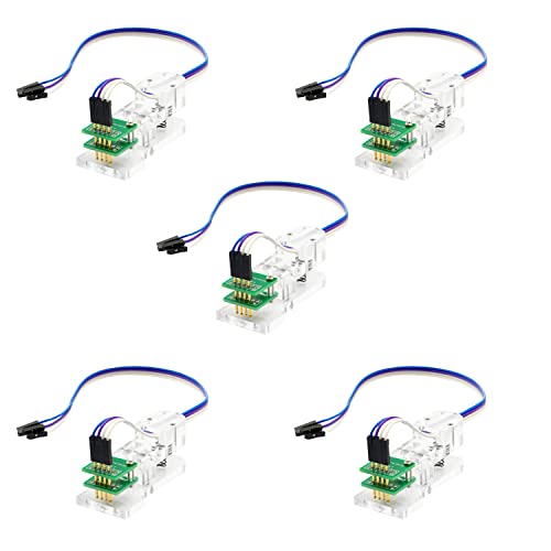 AZDelivery 5 X 4 Pin Programmer I2C Modul Test Werkzeug PCB Klemme 1 * 4P Gold-beschichtete Pogo Pins AZDelivery 5 X 4 Pin Programmer I2C Modul Test Werkzeug PCB Klemme 1 * 4P Gold-beschichtete Pogo Pins von AZDelivery