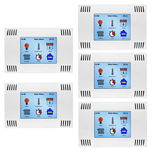 AZDelivery 5 x AZ-Touch MOD Smart Home Wandgehäuseset mit 2,8 Zoll TFT LCD Touchscreen, SPI-Touch-Controller XPT2046 kompatibel mit ESP8266, ESP32 und Arduino, inklusive E-Book! AZDelivery 5 x AZ-Touch MOD Smart Home Wandgehäuseset mit 2,8 Zoll TFT LCD Touchscreen, SPI-Touch-Controller XPT2046 kompatibel mit ESP8266, ESP32 und Arduino, inklusive E-Book! von AZDelivery