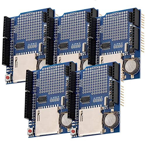 AZDelivery 5 x DatenLogger Modul Data Recorder Shield kompatibel mit Arduino inklusive eBook AZDelivery 5 x DatenLogger Modul Data Recorder Shield kompatibel mit Arduino inklusive eBook von AZDelivery