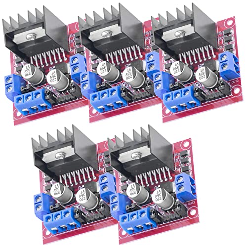 AZDelivery 5 x Dual H Bridge DC Stepper Motor Driver Controller Board Modul AZ-L298N | für Arduino smart car robot | Logische Spannung 5V AZDelivery 5 x Dual H Bridge DC Stepper Motor Driver Controller Board Modul AZ-L298N | für Arduino smart car robot | Logische Spannung 5V von AZDelivery