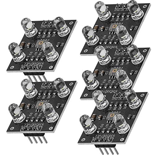 AZDelivery 5 x Farbsensor TCS230 TCS3200 Farben Sensor Modul kompatibel mit Arduino inklusive E-Book! AZDelivery 5 x Farbsensor TCS230 TCS3200 Farben Sensor Modul kompatibel mit Arduino inklusive E-Book! von AZDelivery