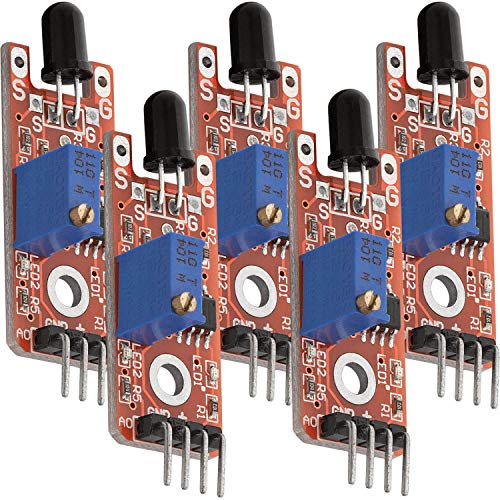 AZDelivery 5 x Flammensensor KY-026 Modul Feuerdetektor kompatibel mit Arduino und Raspberry Pi inklusive eBook! AZDelivery 5 x Flammensensor KY-026 Modul Feuerdetektor kompatibel mit Arduino und Raspberry Pi inklusive eBook! von AZDelivery