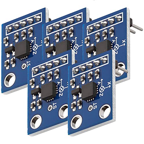 AZDelivery 5 x GY-61 Kompatibel mit ADCL335 Beschleunigungssensor Winkel Sensor Modul kompatibel mit Arduino von AZDelivery