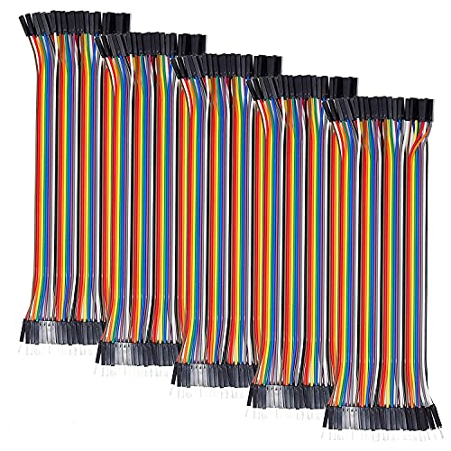 AZDelivery 5 x Jumper Wire Kabel 40 STK je 20 cm F2M Female to Male kompatibel mit Arduino und Raspberry Pi Breadboard AZDelivery 5 x Jumper Wire Kabel 40 STK je 20 cm F2M Female to Male kompatibel mit Arduino und Raspberry Pi Breadboard von AZDelivery