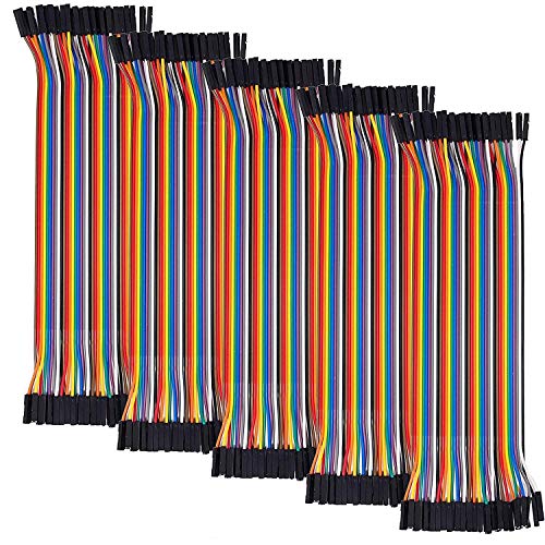AZDelivery 5 x Jumper Wire Kabel 40 STK. je 20 cm F2F Female to Female kompatibel mit Arduino und Raspberry Pi Breadboard inklusive E-Book! AZDelivery 5 x Jumper Wire Kabel 40 STK. je 20 cm F2F Female to Female kompatibel mit Arduino und Raspberry Pi Breadboard inklusive E-Book! von AZDelivery