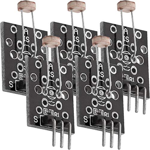 AZDelivery 5 x KY-018 LDR Lichtsensor mit Fotowiderstand Helligkeitssensor Diode kompatibel mit Arduino und Raspberry Pi inklusive eBook! AZDelivery 5 x KY-018 LDR Lichtsensor mit Fotowiderstand Helligkeitssensor Diode kompatibel mit Arduino und Raspberry Pi inklusive eBook! von AZDelivery