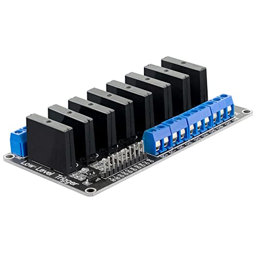 AZDelivery 8 Kanal Relais Modul 5V DC Solid State Relais Low Level Trigger Power Switch Relais Board kompatibel mit Arduino und Raspberry Pi inklusive eBook! AZDelivery 8 Kanal Relais Modul 5V DC Solid State Relais Low Level Trigger Power Switch Relais Board kompatibel mit Arduino und Raspberry Pi inklusive eBook! von AZDelivery