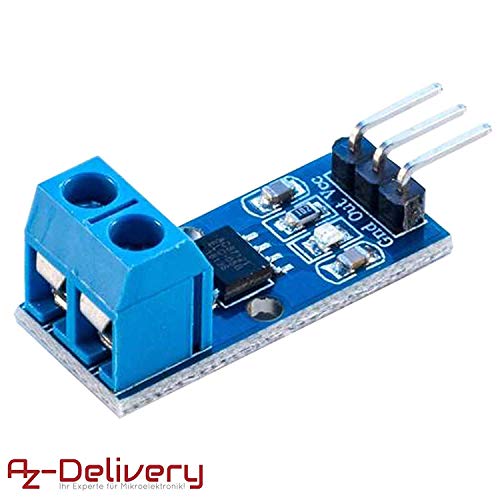 AZDelivery ACS712 Stromsensor 5A Messbereich Range Modul Current Sensor kompatibel mit Arduino inklusive E-Book! AZDelivery ACS712 Stromsensor 5A Messbereich Range Modul Current Sensor kompatibel mit Arduino inklusive E-Book! von AZDelivery