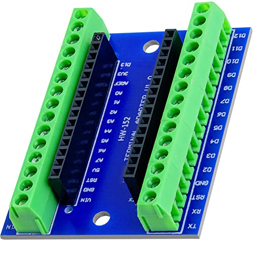 AZDelivery AZ-Nano V3-Board Terminal Adapter Board mit Schraubklemmen, Modul Board kompatibel mit Arduino inklusive E-Book! AZDelivery AZ-Nano V3-Board Terminal Adapter Board mit Schraubklemmen, Modul Board kompatibel mit Arduino inklusive E-Book! von AZDelivery