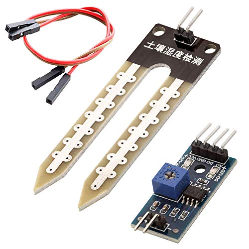 AZDelivery Bodenfeuchtesensor Hygrometer Boden Feuchtigkeit Module kompatibel mit Arduino und Raspberry Pi inklusive E-Book! AZDelivery Bodenfeuchtesensor Hygrometer Boden Feuchtigkeit Module kompatibel mit Arduino und Raspberry Pi inklusive E-Book! von AZDelivery