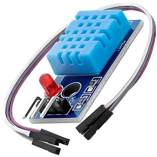 AZDelivery DHT11 Breakout Modul mit Platine und Kabel Temperatursensor und Luftfeuchtigkeitssensor kompatibel mit Arduino und Raspberry Pi inklusive e-Book! AZDelivery DHT11 Breakout Modul mit Platine und Kabel Temperatursensor und Luftfeuchtigkeitssensor kompatibel mit Arduino und Raspberry Pi inklusive e-Book! von AZDelivery
