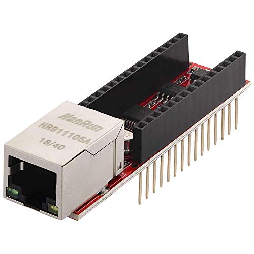 AZDelivery ENC28J60 Ethernet Shield kompatibel mit Arduino inklusive E-Book! von AZDelivery