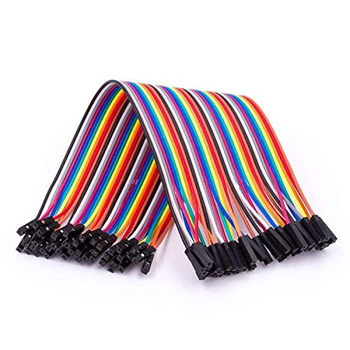 AZDelivery Jumper Wire Kabel 40 STK. je 20 cm F2F Female to Female kompatibel mit Arduino und Raspberry Pi Breadboard inklusive E-Book! AZDelivery Jumper Wire Kabel 40 STK. je 20 cm F2F Female to Female kompatibel mit Arduino und Raspberry Pi Breadboard inklusive E-Book! von AZDelivery