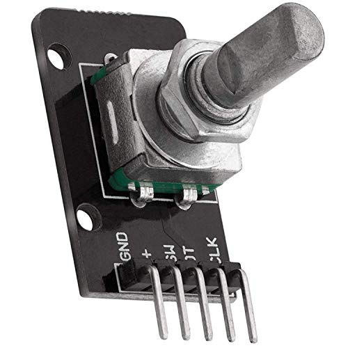 AZDelivery KY-040 Drehwinkelgeber Drehgeber Rotary Encoder Modul kompatibel mit Arduino inklusive E-Book! von AZDelivery
