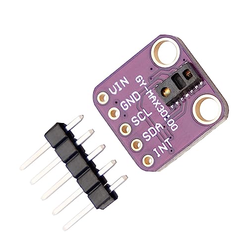 AZDelivery MAX30100 Breakout Board - Integrierte Pulsoximetrie und Herzfrequenzsensor-Lösung, kompatibel mit Arduino und Raspberry Pi AZDelivery MAX30100 Breakout Board - Integrierte Pulsoximetrie und Herzfrequenzsensor-Lösung, kompatibel mit Arduino und Raspberry Pi von AZDelivery