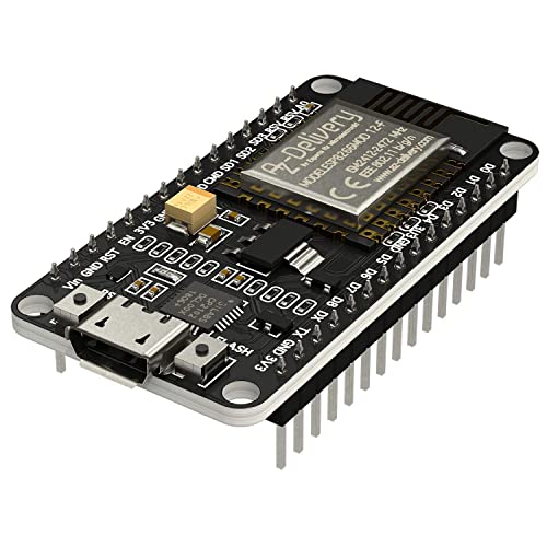 AZDelivery NodeMCU V2 WiFi Amica ESP8266 ESP-12F Development Board mit CP2102 Unverlötet Version kompatibel mit Arduino inklusive E-Book! AZDelivery NodeMCU V2 WiFi Amica ESP8266 ESP-12F Development Board mit CP2102 Unverlötet Version kompatibel mit Arduino inklusive E-Book! von AZDelivery