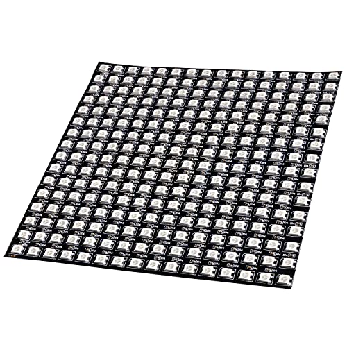 AZDelivery RGB LED Panel WS2812B 16x16 256 LEDs Flexibel Led Modul 5050SMD IC Einzeladressierbare Vollfarbfunktionen mit DC5V Kompatibel mit Raspberry Pi AZDelivery RGB LED Panel WS2812B 16x16 256 LEDs Flexibel Led Modul 5050SMD IC Einzeladressierbare Vollfarbfunktionen mit DC5V Kompatibel mit Raspberry Pi von AZDelivery