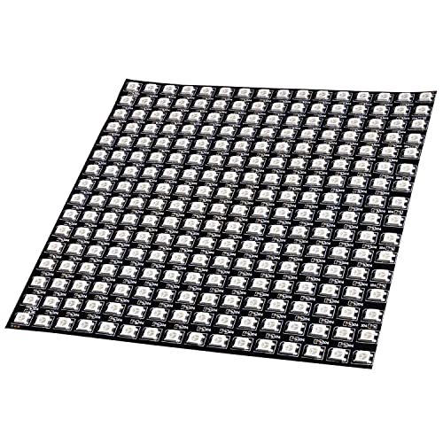 AZDelivery RGB LED Panel WS2812B 16x16 256 LEDs Flexibel Led Modul 5050SMD IC Einzeladressierbare Vollfarbfunktionen mit DC5V Kompatibel mit Raspberry Pi von AZDelivery