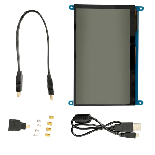 AZDelivery RPI Touch Display 7" Kapazitiv - Touchscreen 7 Zoll, 7 Inch Mini HDMI Display, 7 Inch Raspberry Pi Screen Monitor, 7-Zoll HDMI-Monitor, Kompatibel mit Raspberry Pi von AZDelivery