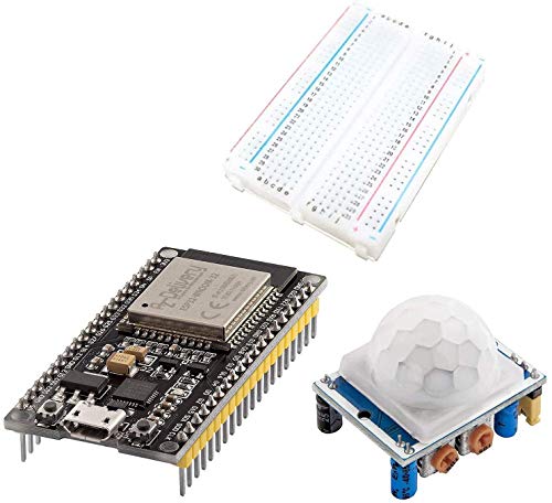 AZDelivery Starter Kit ESP32 Dev Kit C NodeMCU - HC-SR501 PIR Bewegungsmelder Projekt mit Mini Breadboard kompatibel mit Arduino inklusive E-Book! AZDelivery Starter Kit ESP32 Dev Kit C NodeMCU - HC-SR501 PIR Bewegungsmelder Projekt mit Mini Breadboard kompatibel mit Arduino inklusive E-Book! von AZDelivery