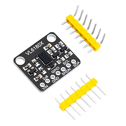 AZDelivery VL6180X Hochpräzisions Entfernungsmesser Optisches Entfernung Sensormodul mit Proximity-Gesten-Abstandserkennung Entfernungsmessgerät mit einem Eingangsbereich von 3-5V von AZDelivery