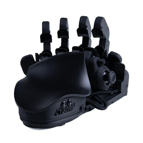 AZERON Cyborg Gaming Keypad - Programmierbare Einhand-Tastatur für PC-Gaming - mit analogem Thumbstick und 29 programmierbaren Tasten - 3D-gedruckte Tastatur - für Rechtshänder von AZERON