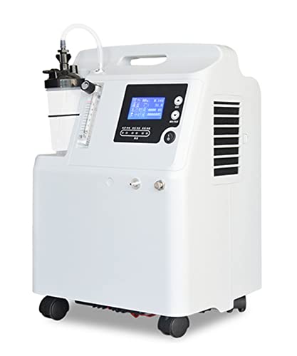 Medizinischer Sauerstoff Generator-Konzentrator, Einstellbar 93% - 96% Sauerstoff-Sauerstoffgenerator-Konzentrator mit 360° Universalrad, Druckwechseladsorption, 24 Stunden Dauerbetrieb.,JAY5AW Medizinischer Sauerstoff Generator-Konzentrator, Einstellbar 93% - 96% Sauerstoff-Sauerstoffgenerator-Konzentrator mit 360° Universalrad, Druckwechseladsorption, 24 Stunden Dauerbetrieb.,JAY5AW von AZHANGU