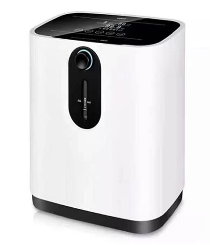 Neuester Sauerstoffkonzentrator, Besser 1-7 L/min Einstellbare Tragbare Sauerstoffmaschine für den Wohn-und Reisebereich, der Beste Sauerstoffkonzentrator mit Aktualisierter Großer Kapazität.,B von AZHANGU