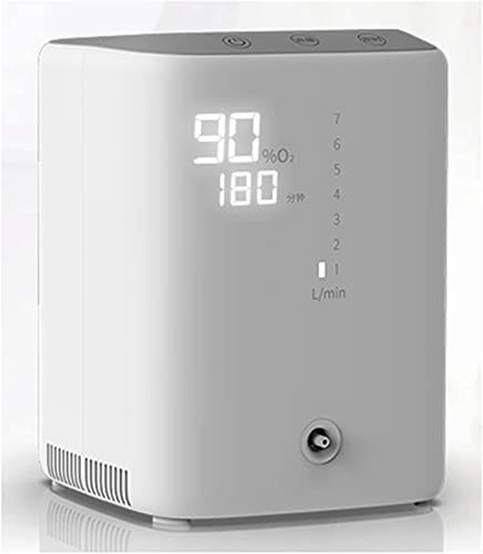 Tragbarer Sauerstoffkonzentrator, All-in-One-Sauerstoff Zerstäubung Maschine, 1-7 L/min einstellbare Sauerstoffmaschine für den Heim-, Reise- und Fahrzeuggebrauch.,with Transformer Tragbarer Sauerstoffkonzentrator, All-in-One-Sauerstoff Zerstäubung Maschine, 1-7 L/min einstellbare Sauerstoffmaschine für den Heim-, Reise- und Fahrzeuggebrauch.,with Transformer von AZHANGU