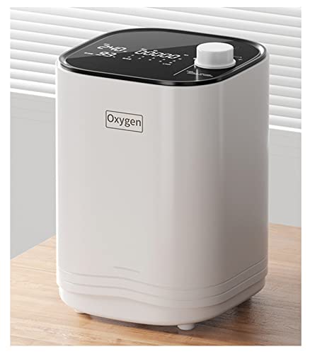 Tragbarer Sauerstoffkonzentrator-Generator 39%-98% Hochreiner Sauerstoffinhalator 1-7 L/min Einstellbare Luftreiniger-Maschine mit Zerstäubungsfunktion für Zuhause, Auto und Reisen.,Car Model von AZHANGU