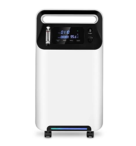Tragbarer Sauerstoffkonzentrator und Generator 1-5 L/min Hochreine Sauerstoff-Sauerstoff-Luftreinigungsmaschine 96% Hochreine Sauerstoffinhalations- und Zerstäubungsmaschine.,Y501WO von AZHANGU