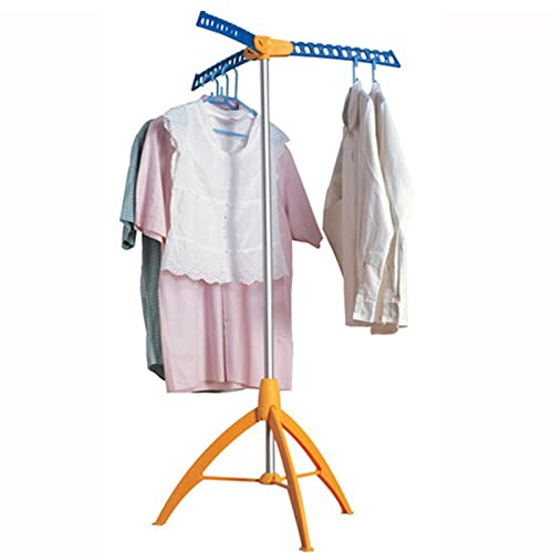 AZHANGYB WäSchestäNder Rostfrei FüR Garten, WäSchestäNder Ausziehbar, Standtrockner Ausziehbar HöHenverstellbar Camping WäSchetrockner Platzsparend Skalierbar FüR Balkon, Edelstahl (A) von AZHANGYB