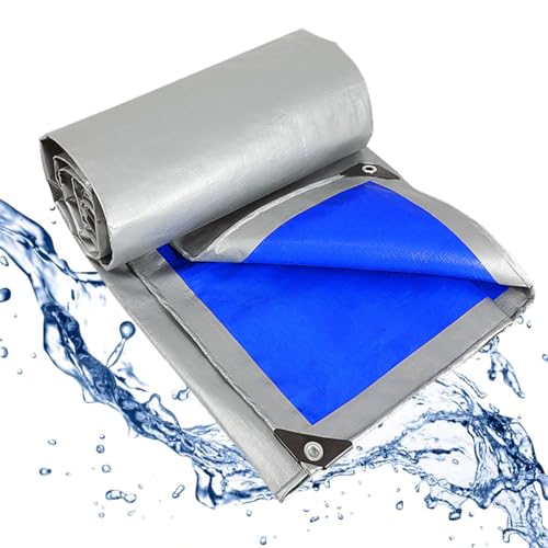 AZHANGYB Abdeckplane Mit öSen PVC Plane Industrie Gewebeplane Wasserdicht ReißFest 1x3m, Multifunktionale Abdeckung Schutzplane, 160 G/M² Bootsplane Poolplane von AZHANGYB