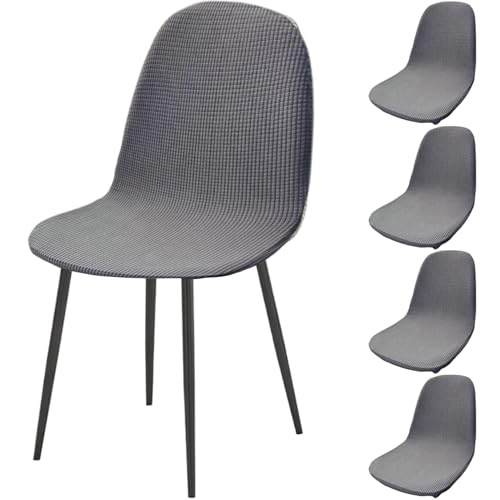 AZIDWERYQ Shells Stuhl Cover 4PCS Durchschnittlich minimalistischer Stretchstoff -Stoff -Stuhl -Stuhlabdeckung für Esssitze verblassen resistente Maschine Waschbares Zubehör, dunkelgrau AZIDWERYQ Shells Stuhl Cover 4PCS Durchschnittlich minimalistischer Stretchstoff -Stoff -Stuhl -Stuhlabdeckung für Esssitze verblassen resistente Maschine Waschbares Zubehör, dunkelgrau von AZIDWERYQ