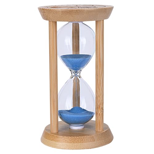 Sandtimer Holz Leuchtend genau Anti-Drop 10-minütiges Sandtimer-Mehrzweck für Home Kitchen Restaurant Sandglas von AZIDWERYQ