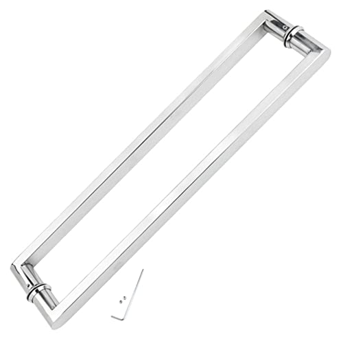 AZJJDP Robuster doppelseitiger Push-Pull-Türgriff, Schiebetürgriff für Innen- und Außentore, Scheuneneinfahrten, Holz-/Glastüren, silberner Edelstahl AZJJDP Robuster doppelseitiger Push-Pull-Türgriff, Schiebetürgriff für Innen- und Außentore, Scheuneneinfahrten, Holz-/Glastüren, silberner Edelstahl von AZJJDP