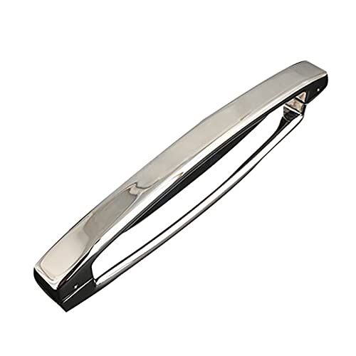 AZJJDP Schiebetürgriff, bogenförmiger Paargriff, Edelstahlspiegel-Glastürgriff für Duschräume (Größe: 450 mm) von AZJJDP
