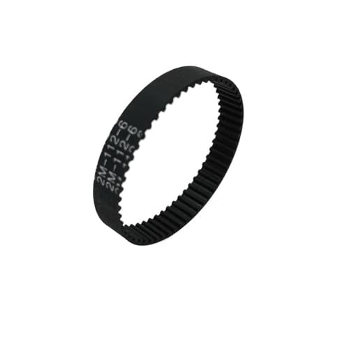 GT2 Synchronzahnriemen 96-140 mm 3D-Druckerzubehör Breite 6 mm Gummidichtung 2GT Abstand 2 mm(114MM) von AZLHV