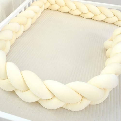 AZMAHT Premium Kristallsamt Kuschelschlange Kopfschutz Bettgitter zum Schutz vor Stürzen für Kleinkinder Farbe Größe verfügbar Handgefertigt Plüschkissen,R10,400CM AZMAHT Premium Kristallsamt Kuschelschlange Kopfschutz Bettgitter zum Schutz vor Stürzen für Kleinkinder Farbe Größe verfügbar Handgefertigt Plüschkissen,R10,400CM von AZMAHT