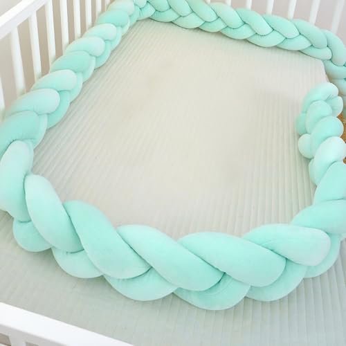 AZMAHT Premium Kristallsamt Kuschelschlange Kopfschutz Bettgitter zum Schutz vor Stürzen für Kleinkinder Farbe Größe verfügbar Handgefertigt Plüschkissen,R13,450CM AZMAHT Premium Kristallsamt Kuschelschlange Kopfschutz Bettgitter zum Schutz vor Stürzen für Kleinkinder Farbe Größe verfügbar Handgefertigt Plüschkissen,R13,450CM von AZMAHT