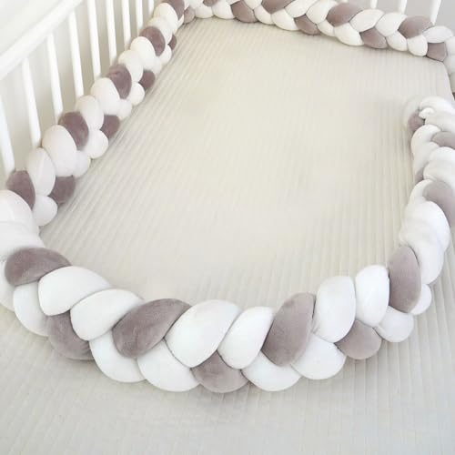 AZMAHT Premium Kristallsamt Kuschelschlange Kopfschutz Bettgitter zum Schutz vor Stürzen für Kleinkinder Farbe Größe verfügbar Handgefertigt Plüschkissen,R14,250CM AZMAHT Premium Kristallsamt Kuschelschlange Kopfschutz Bettgitter zum Schutz vor Stürzen für Kleinkinder Farbe Größe verfügbar Handgefertigt Plüschkissen,R14,250CM von AZMAHT