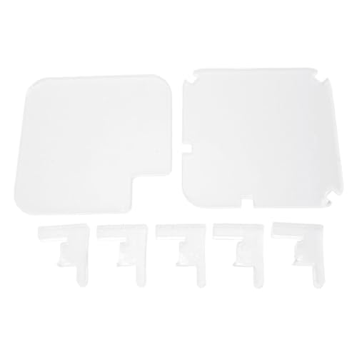 Acrylständer für Mini M4 Pro 2024 Clear Desktop, Computerspeicherhalterung mit Kühlloch Nicht -Schlupf -Säulen Modernes Design für Mini M4 und Mini M4 Pro 2024 Modell von AZMUDE