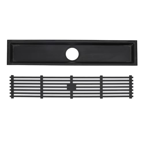 Linearer Boden abfluss, Premium 304 Edelstahl Geruchs blockierung mit hoher Kapazität Entwässerung unsichtbares Design für Badezimmer Dusche leicht zu reinigen Haltbarer Beweis (40CM) von AZMUDE